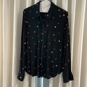 Rails size S multi-colored star blouse